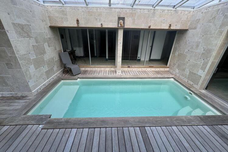 Holiday Home With Indoor Pool, 르 포르게 외부 사진